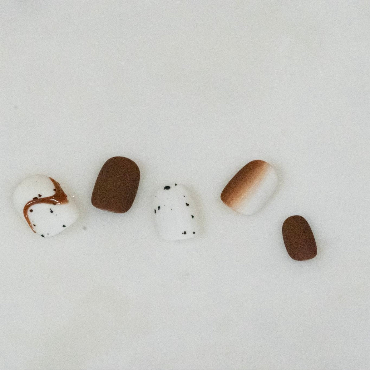 Pink Power Press on Nails- Coffee Time