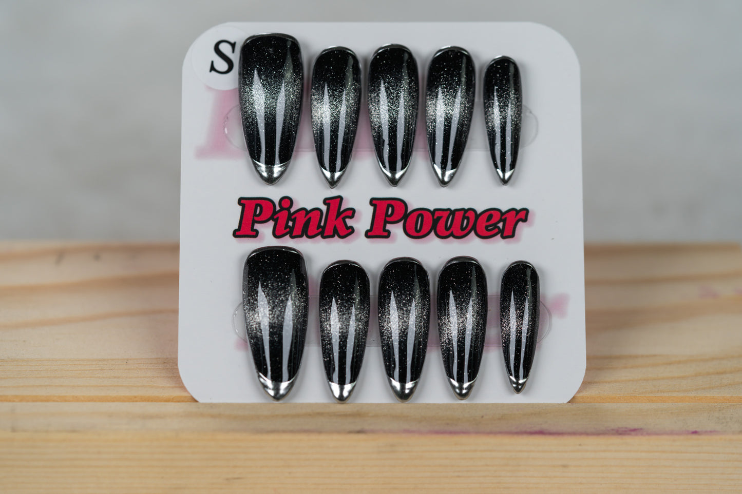 Pink Power Press on Nails- Star Dust