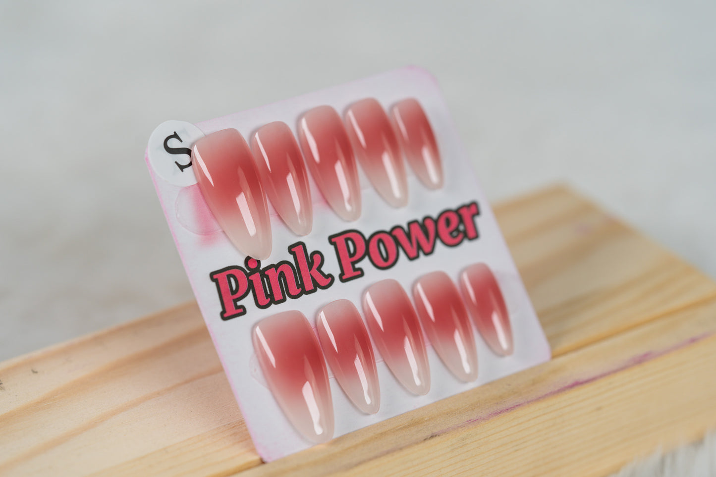 Pink Power Press on Nails- Pink Sand