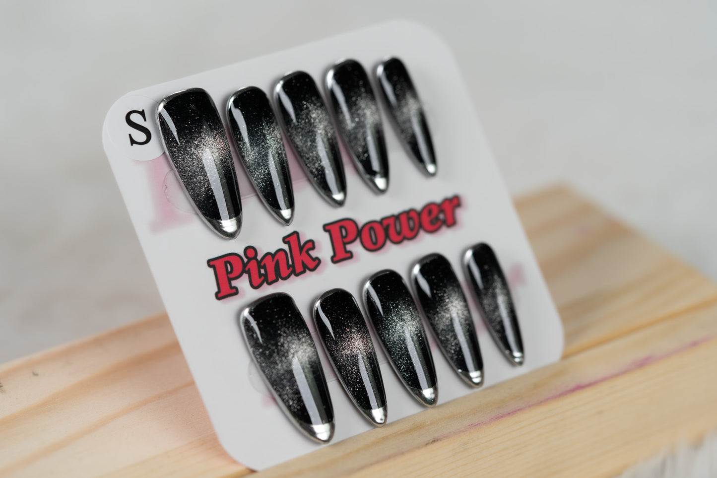 Pink Power Press on Nails- Star Dust